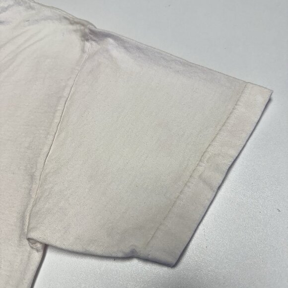 Vintage Y2K Die Trying T Shirt Mens L 21x28 White Baja Mex Racing - Picture 6 of 14